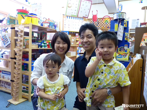 家族でご来店