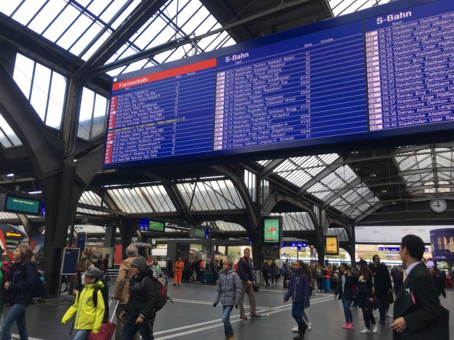 チューリッヒ中央駅