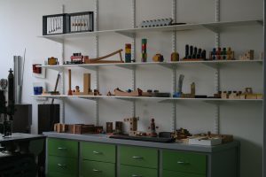ネフ氏の作業場