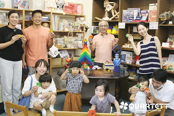 8/22(土) 積木ショー 集合写真