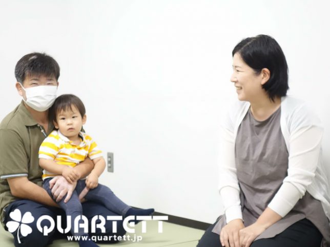 親子の笑顔_カルテット幼児教室