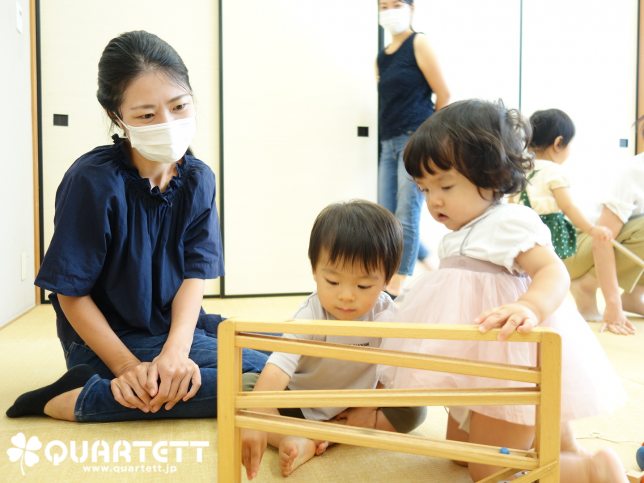 カルテット幼児教室_シロフォン付き玉の塔