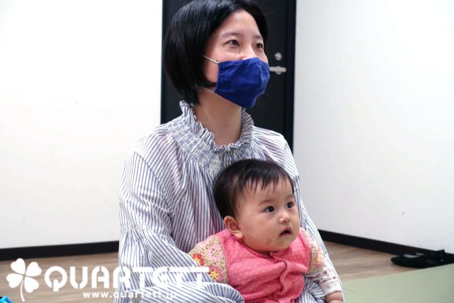 真剣な親子