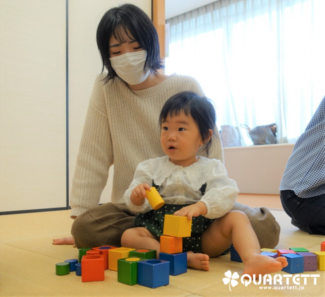 カルテット幼児教室_ぴょんぴょん_手先を使った遊び