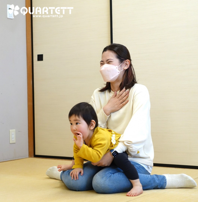 カルテット幼児教室_親子_笑顔