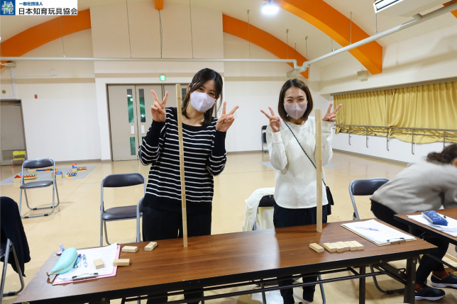 231120_清武みどり_ウールレンガ積木研修②