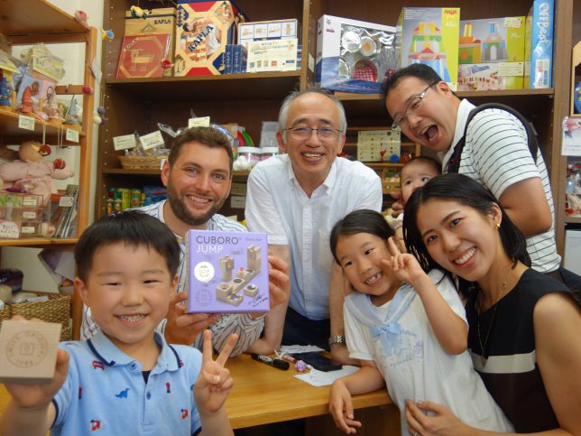 セバスチャン・エッター社長のキュボロ　サイン会