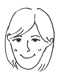 みよこスタッフの似顔絵