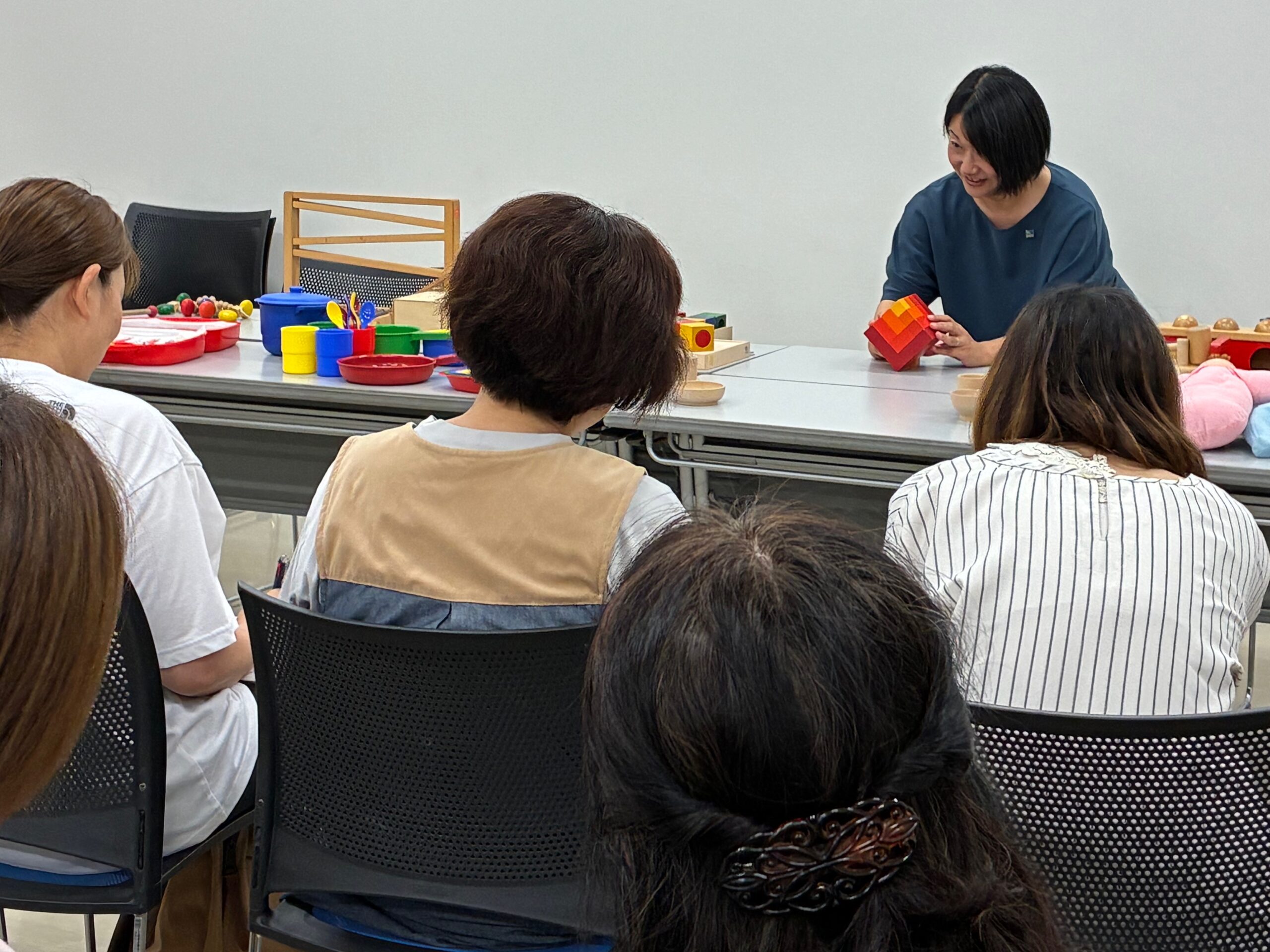 たくさんの方が遊んでみたいとおっしゃった、キュービックスのパフォーマンス。